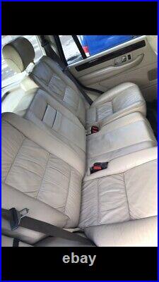 Range Rover P38 Nappa Leather Seats Cream Lightstone