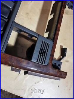 Range Rover P38 Sat Nav Wood Center Console Surround With Switches Range Rover P38 Sat Nav Wood Center Console Surround With Switches
