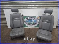 Range Rover P38 Set Of 5 Manual Seats Grey Leather