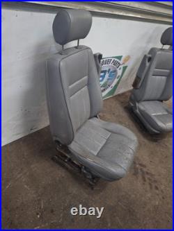 Range Rover P38 Set Of 5 Manual Seats Grey Leather