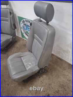 Range Rover P38 Set Of 5 Manual Seats Grey Leather