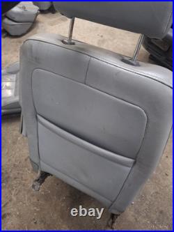 Range Rover P38 Set Of 5 Manual Seats Grey Leather