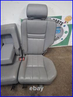 Range Rover P38 Set Of 5 Manual Seats Grey Leather