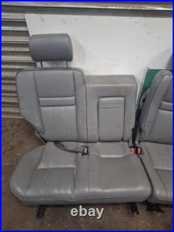 Range Rover P38 Set Of 5 Manual Seats Grey Leather