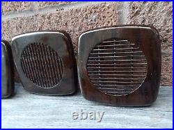 Range Rover P38 Small Speaker Grills Walnut