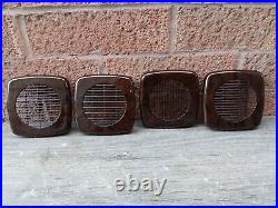 Range Rover P38 Small Speaker Grills Walnut