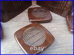 Range Rover P38 Speaker Grills Walnut