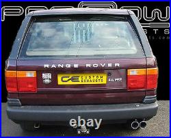 Range Rover P38 Stainless Steel Custom Exhaust Back Box Twin Tail Pipe