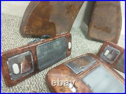 Range Rover P38 Tweeter, Arm Rest Covers, Mapping Lights Walnut