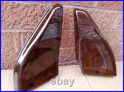 Range Rover P38 Tweeter Speaker Covers Walnut