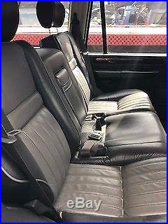Range Rover P38 Two Tone Charcoal Leather Trim Complete