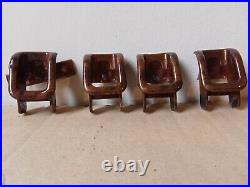 Range Rover P38 WALNUT DOOR LOCK BUTTONS. 1