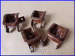 Range Rover P38 WALNUT DOOR LOCK BUTTONS. 1