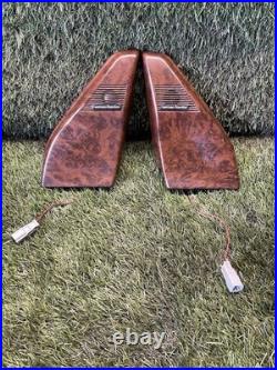 Range Rover P38 Walnut Style Harman Kardon Tweeters Covers Trim Upgrade 94-02