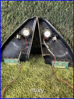 Range Rover P38 Walnut Style Harman Kardon Tweeters Covers Trim Upgrade 94-02