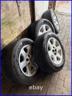 Range Rover P38 Wheel Rims pirelli scorpion winter 255 55 18 Set 4x Very Good