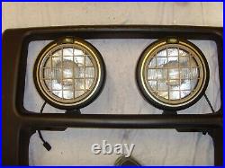 Range Rover P38 front nudge bar and spot lights (Very rare genuine item)