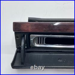 Range Rover P38 rear ash tray walnut wood with bar 1994 2002