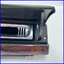 Range Rover P38 rear ash tray walnut wood with bar 1994 2002