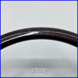 Range Rover P38 steering wheel Cream leather dark wood 1994 2002