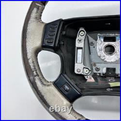 Range Rover P38 steering wheel Cream leather dark wood 1994 2002