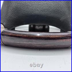 Range Rover P38 steering wheel Cream leather dark wood 1994 2002
