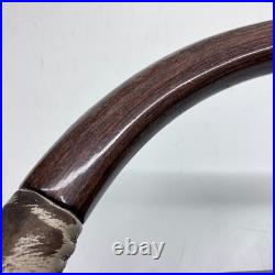 Range Rover P38 steering wheel Cream leather wood 1994 2002