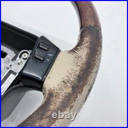 Range Rover P38 steering wheel Cream leather wood 1994 2002