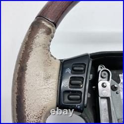 Range Rover P38 steering wheel Cream leather wood 1994 2002