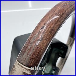 Range Rover P38 steering wheel Cream leather wood 1994 2002