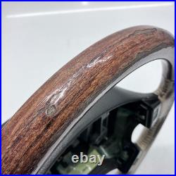 Range Rover P38 steering wheel Cream leather wood 1994 2002
