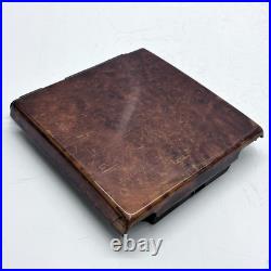 Range Rover P38 walnut wood arm rest cup holder 1994 2002 armrest lid top