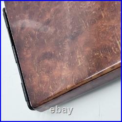 Range Rover P38 walnut wood arm rest cup holder 1994 2002 armrest lid top