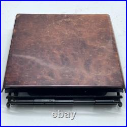 Range Rover P38 walnut wood arm rest cup holder 1994 2002 armrest lid top