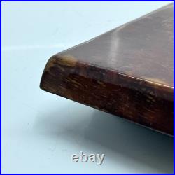 Range Rover P38 walnut wood arm rest cup holder 1994 2002 armrest lid top