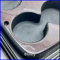 Range Rover P38 walnut wood arm rest cup holder 1994 2002 armrest lid top