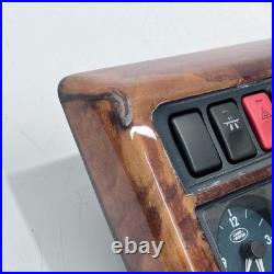 Range Rover P38 walnut wood dash trim RHD 1994 2002 sat nav style