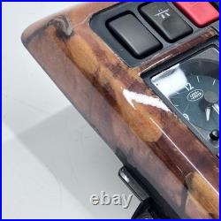 Range Rover P38 walnut wood dash trim RHD 1994 2002 sat nav style