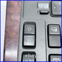 Range Rover P38 window switch with wood walnut trim 1994 2002 models YUB101100