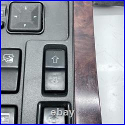 Range Rover P38 window switch with wood walnut trim 1994 2002 models YUB101100