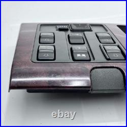 Range Rover P38 window switch with wood walnut trim 1994 2002 models YUB101100
