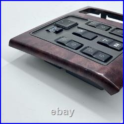 Range Rover P38 window switch with wood walnut trim 1994 2002 models YUB101100