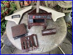 Range rover p38 overfinch interior trim kit walnut effect