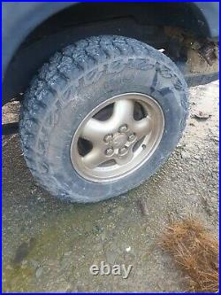 Range rover p38 wheels 2457016 tyres
