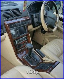 Range rover p38 wood center console steering wheel set