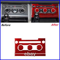 Rhd Red Carbon Fiber Interior Full Kit Trim For Range Rover Sport 2014-2017
