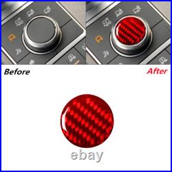 Rhd Red Carbon Fiber Interior Full Kit Trim For Range Rover Sport 2014-2017