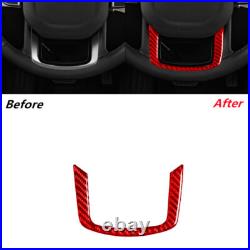 Rhd Red Carbon Fiber Interior Full Kit Trim For Range Rover Sport 2014-2017