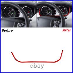 Rhd Red Carbon Fiber Interior Full Kit Trim For Range Rover Sport 2014-2017