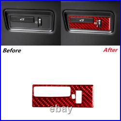 Rhd Red Carbon Fiber Interior Full Kit Trim For Range Rover Sport 2014-2017